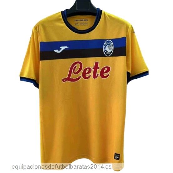 Nuevo Tailandia 3ª Camiseta Atalanta BC 24/25 Amarillo Baratas